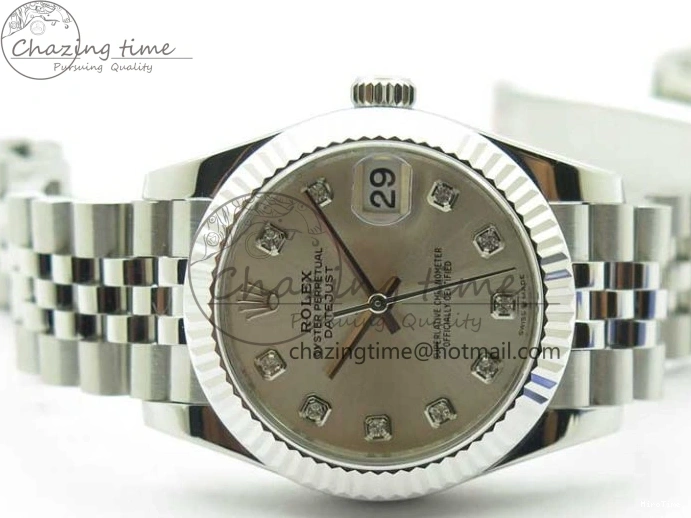 MiroTime 0513 Datejust 31mm 278271 SS BP Maker Best Edition Silver Crystal Dial on Jubilee Bracelet OnTrend 2741